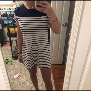 striped dress